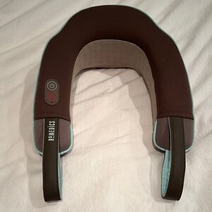 Homedics Brown and Blue Neck Massager